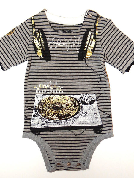 Mini Shatsu Underground DJ Waves Short Sleeve One Piece