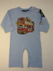 Mini Monster Double Decker London Bus One Piece Romper