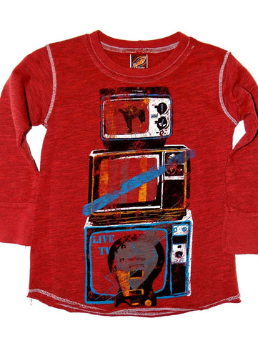 Charlie Rocket Live TV Long Sleeve Tee