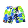 Charlie Rocket Painted Skulls Infant Swim Shorts