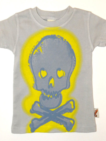 Charlie Rocket Skulls Infant Short Sleeve Shirt