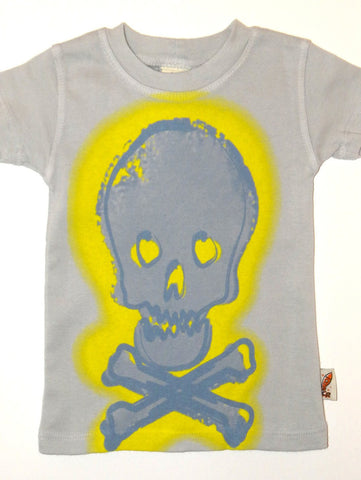 Charlie Rocket Skulls Infant Short Sleeve Shirt
