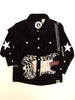 Mini Shatsu Electric Guitar Long Sleeve Button Down