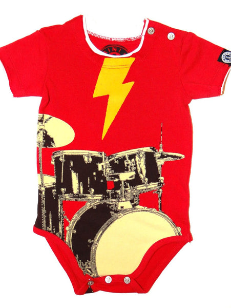 Mini Shatsu Beat Drum Short Sleeve One Piece