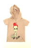 Toica Stefan Rockabilly Hooded Infant Short Sleeve Shirt