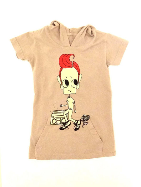 Toica Stefan Rockabilly Hooded Short Sleeve Shirt