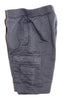 Wild Mango Grey French Terry Cargo Shorts