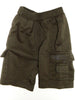 Wild Mango Olive French Terry Cargo Shorts
